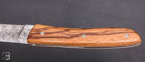   Couteau "L08" par Atelier Perceval - Bois de serpent et lame damas