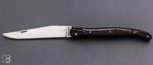    Couteau " Laguiole 12 cm " par Philippe Voissière - Corne de buffle