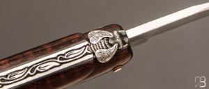 Couteau Laguiole par Vent d'Aubrac - Jérôme Lamic - Amourette