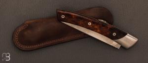 Couteau Le Thiers Mi-Jo Bois de fer d'Arizona par Chambriard
