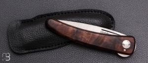Couteau " LeLozère Randonnée  " par NM Coutellerie - Noyer