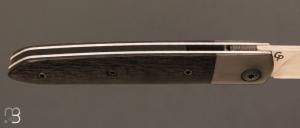  Couteau " Liner-Lock custom " par Grégory Picard - Fibre de carbone et lame en S45VN
