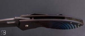    Couteau " Liner lock " par Tom Anderson - Titane