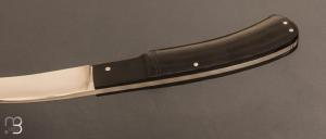 Couteau  "  Lock-back prototype " par Vincent Lafaye - G10 et RWL-34