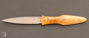  Couteau " Magna Pinna " fait main par Laraud Blade  - Buis et 14C28