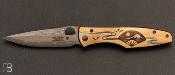 Pocket knife Mcusta MCPV-004 "Mont Fuji" Limited edition Platinium Label