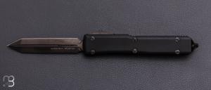   Couteau Automatique Microtech - Ultratech Spartan Signature Series DLC Standard DLC Hardware - 223-1 DLCTS