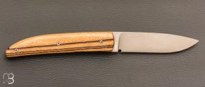    Couteau " Nautilys " Ébène royal par Pascal Renoux