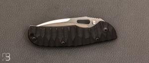  Couteau  "  Officer G10 Black  " custom par Sacha Thiel