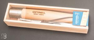    Couteau Opinel N°13 Nouvelle Version + Plumier - Lame inoxydable - hêtre