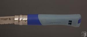   Couteau Opinel N°09 Océan bleu - Lame inox semi-crantée