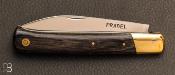 Couteau " Pradel " vintage - Stamina noir et lame acier XC75