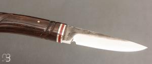 Couteau " Saami Puuko " fixe par Citadel Dep Dep - Rosewood et acier T508 forgé