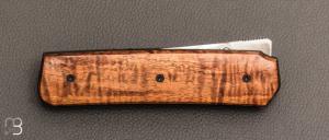     Couteau " Sanjo " custom par Guy Poggetti - Koa et C130
