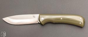    Couteau " Sitka" par Laurent Gaillard - G10 et lame en 14c28
