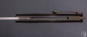    Couteau " SteackHouse " custom par Thierry Savidan - Micarta et CPM 154CM