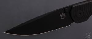  Couteau " Sweeney V2" par Bergblades Knives - N°36/60 - Titane et lame en Magnacut