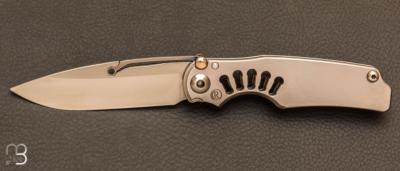 Couteau " Ti-Lock" de Chris Reeve - Titanium et CPM-S35V