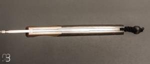    Couteau " Typhon " par Florian Keller - Fibre de carbone et lame en RWL34