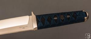 Couteau " UN #077 " par Rockstead - ZDP189 et galuchat