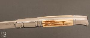  Couteau  " Yatagan " par Cyril Dagand - Ivoire de mammouth