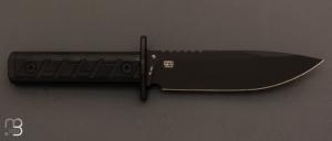 Couteau  "  ZT0006BLK  " fixe par Zéro Tolerance 