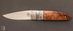 Couteau " custom liner lock " par Andr Thorburn