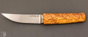  Couteau " fixe " Nordique Custom de Erik Markman - Bouleau de carélie 