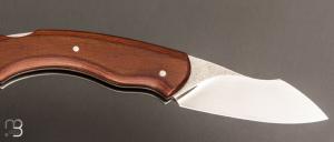    Couteau " lock-back " custom par Silas Coutellerie - Micarta et N690Co