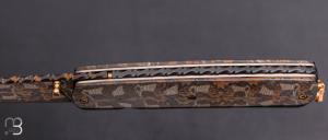    Couteau " pièce unique "  par Johan Gustafsson - Damas mosaïque