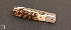 Couteau pliant GP bois de cerf par Fallkniven - FKGPS