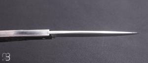     Couteau " slipjoint " full acier par Vincent Lafaye