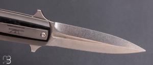   Dague pliante " PIC Prototype " de Jean Baptiste Leveque  par Maxknives