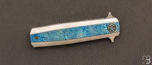   Dague pliante custom " PIC " de Jean Baptiste Leveque 