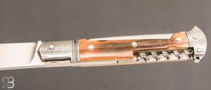      Couteau " Issoire 3 pièces " par David Brenière - Mammouth / damas et RWL34