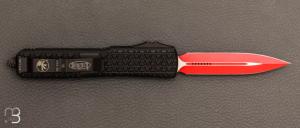 Couteau Automatique Microtech - Ultratech D/E Tri-Grip SL Red Standard 122-1 SL