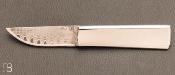    Couteau "tri-folder" lame damas par Roberto Ottonello